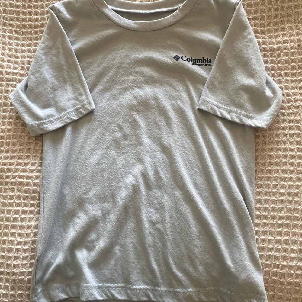 Columbia Kids Light Gray Short Sleeve Tee